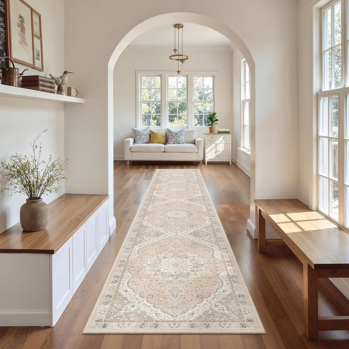 Madane Washable Runner Rugs 2x12 Long - Image 4