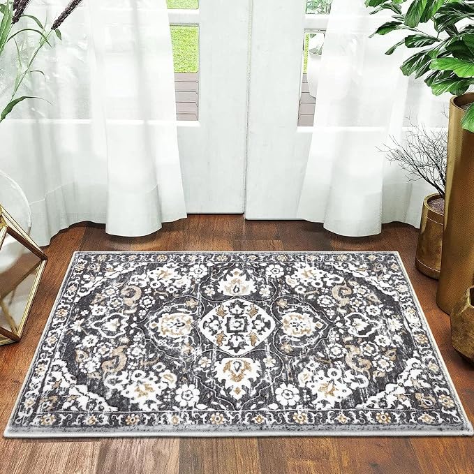 HEBE Indoor Door Mat 2'x3', Washable Welcome Mat - Image 7