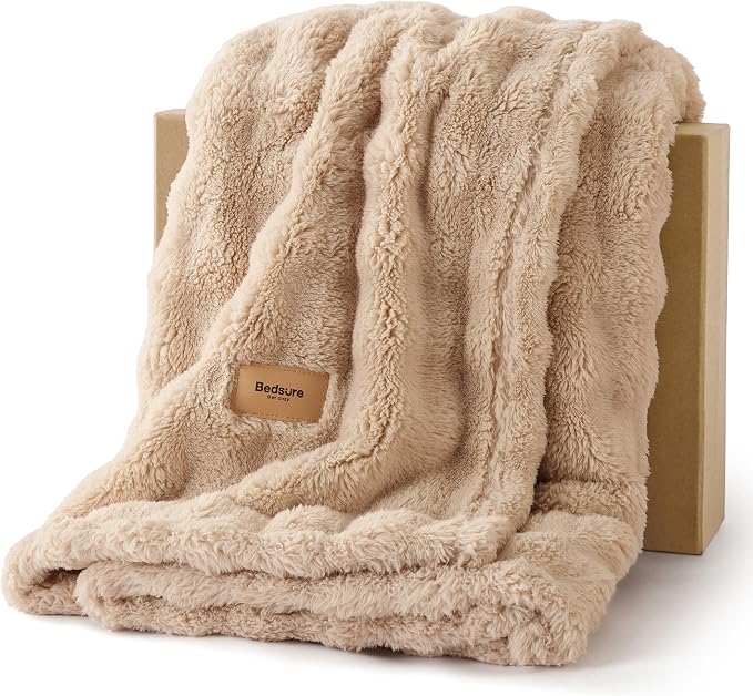 Bedsure Khaki Twin XL Blankets for Bed by Unknown
