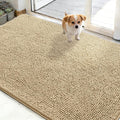 OLANLY Dog Door Mat for Muddy Paws 48x30, Super Absorbent Chenille Mud Mat | by OLANLY