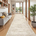 2'6 x 16' Runner Rug Non Slip, Washable Kitchen Rugs, Living Room, Extra Long by Restydon