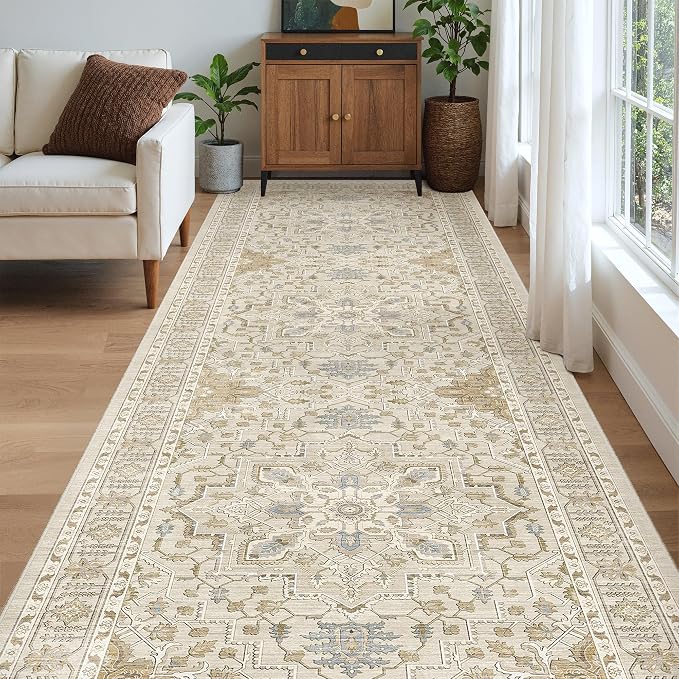 Madane 4x12 Wide Hallway Runner Rug Washable - Image 3