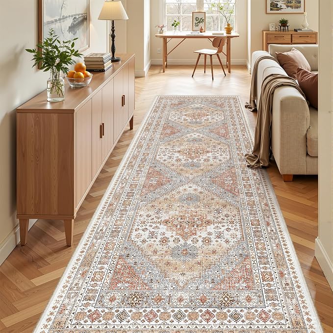 3x10 Runner Rug Non Slip, Washable Hallway Runner Rug, Laundry Room, Soft - Image 5