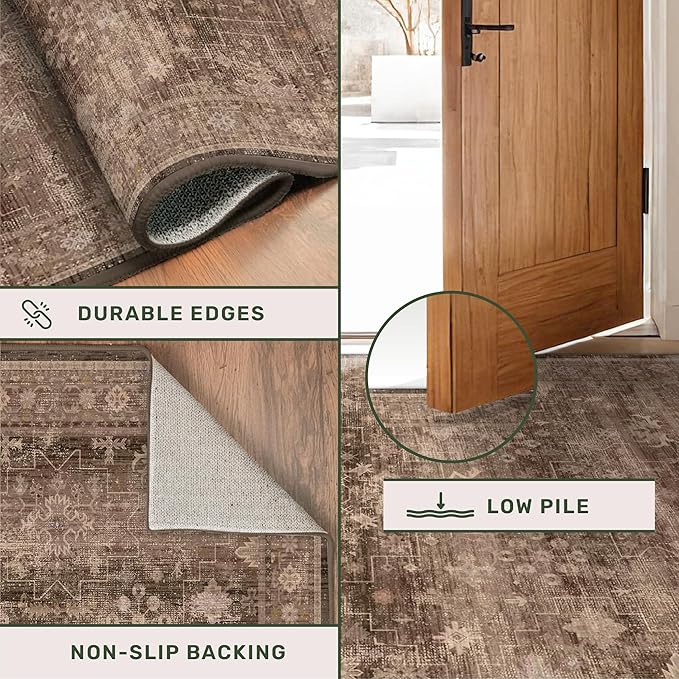 Brown 9x12 Living Room Rug - Image 6
