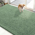 OLANLY Dog Door Mat for Muddy Paws 50x30, Super Absorbent Chenille Mud Mat | by OLANLY