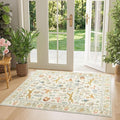 DUKINO 3x4 Rug, Washable Animal Area Rug by DUKINO