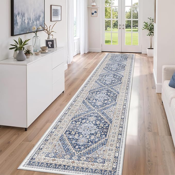 2x12 Runner Rug Non Slip, Washable Hallway Runner Rug, Laundry Room, Soft - Image 5