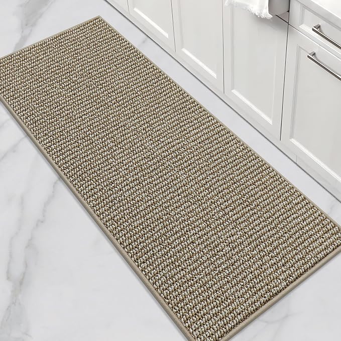 BEQHAUSE Kitchen Runner Rugs 24"x60", Kitchen Mats by BEQHAUSE