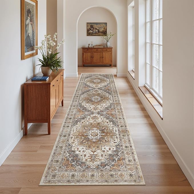 Madane Kitchen Runner Rug 2x7 by Madane