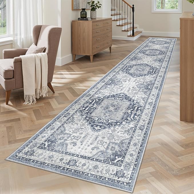 Madane Washable Runner Rugs 2x12 Long - Image 3