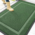 OLANLY Front Door Mat Outside 47x32, All-Season Heavy-Duty Rubber Doormat | by OLANLY