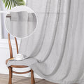 MYSKY HOME Floor Length Curtains Long Panels, Boho Curtains Farmhouse by MYSKYHOME