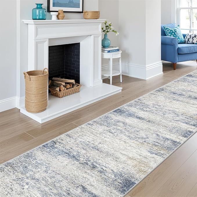 2x12 Runner Rug Non Slip, Washable Hallway Runner Rug, Laundry Room, Soft - Image 4