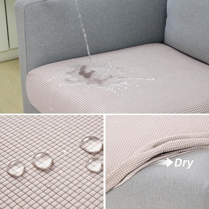 Fuloon Couch Cushion Slipcover, Super Stretch Individual Sofa Covers | 1 Pack - Image 7
