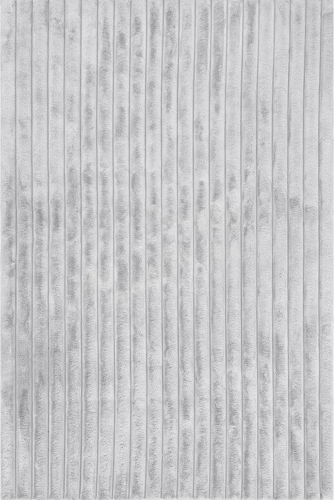 nuLOOM SuperiorWash Collection Kai Silver, Fluffy and Cozy, High Traffic - Image 4