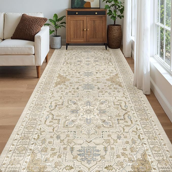 Madane 4x10 Wide Hallway Runner Rug Washable - Image 4