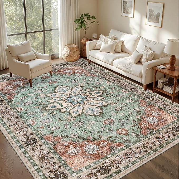 3x5 Area Rugs Living Room: Washable Rug by EXPEDIX