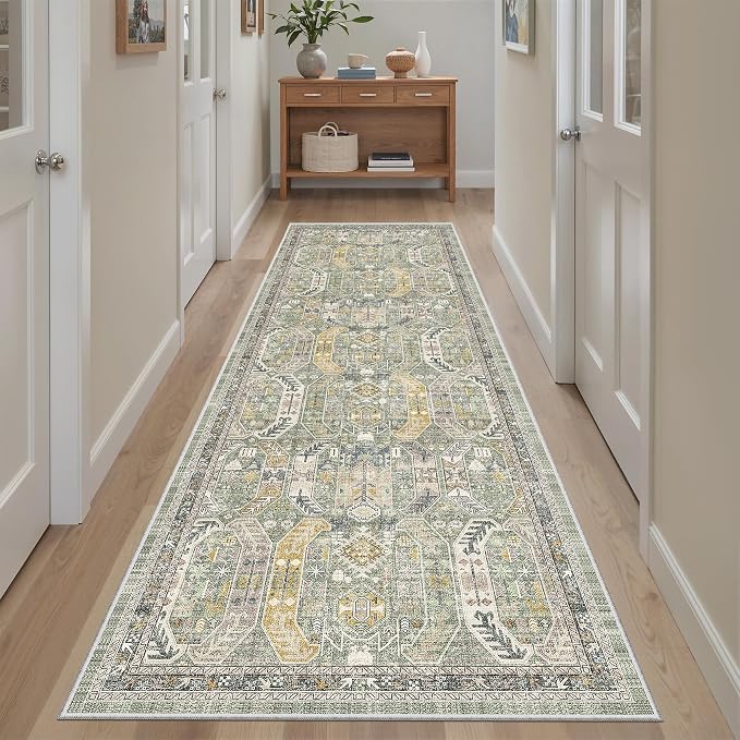Madane Kitchen Runner 2'6''x8' Soft Rug Runners by Madane