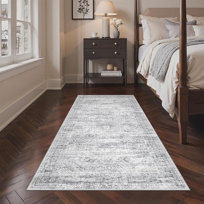 3x6 Runner Rug Non Slip, Washable Hallway Runner Rug, Nursery Room, Soft Runner - Image 4