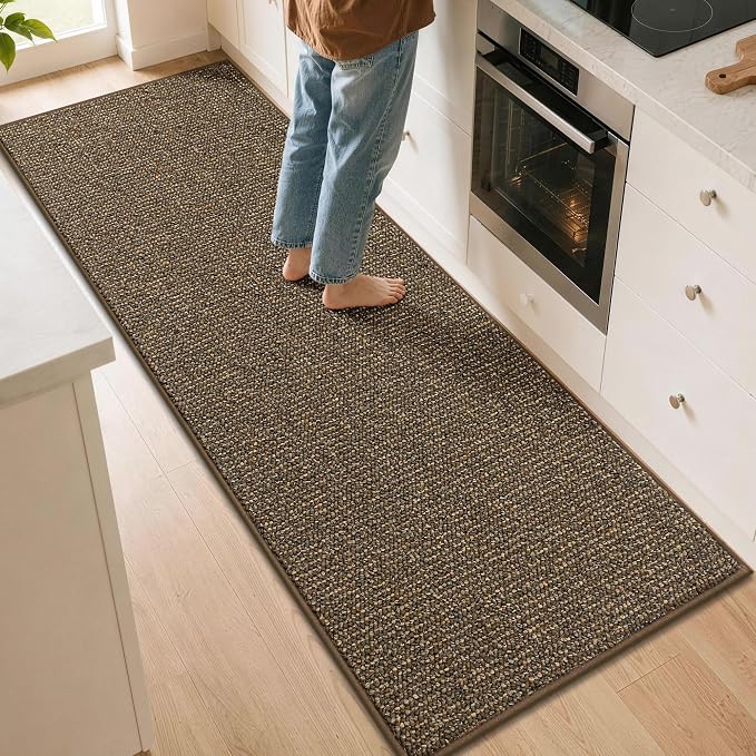 BEQHAUSE Kitchen Runner Rugs 31"x96", Kitchen Mats by BEQHAUSE
