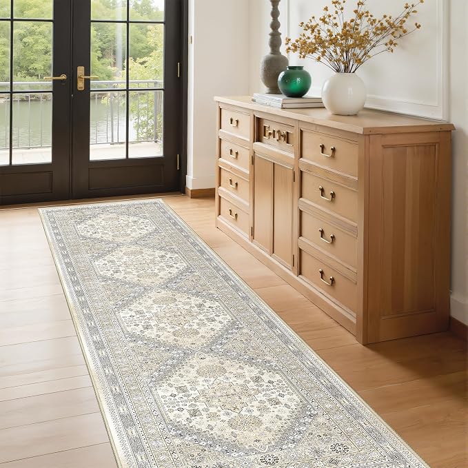 Runner Rug 2x8 Runners for Hallways Non Slip Washable Rugs, Low Pile Soft - Image 5