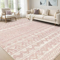 cotiled Boho 5x8 Area Rugs for Living Room: Soft Moroccan Washable Rug | Solve by COTILED