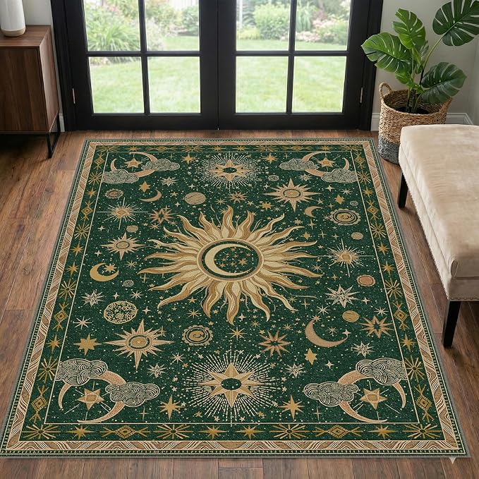 Vacuum-Friendly, 3x5 Washable Area Rug - Image 2