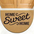 OLANLY Half Circle Front Door Mat, Low Profile Doormat, Stain and Fade Resistant by OLANLY