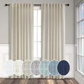 Pitalk Beige Curtains 78 Inches Long by Pitalk