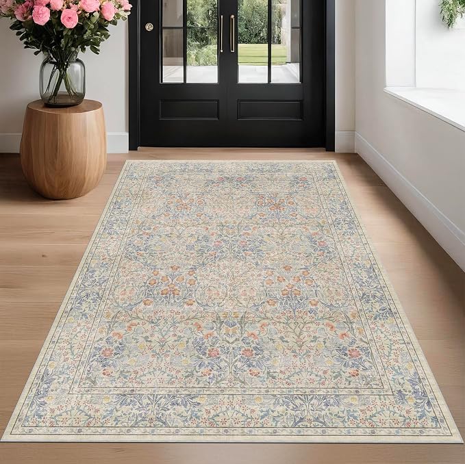 Washable Dining Room Rugs, 6x9 Area Rug - Image 9