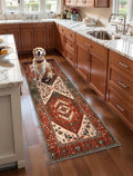 SERISSA 2x5 Washable Non Slip Boho Runner Rug by SERISSAHomeDecorCollection