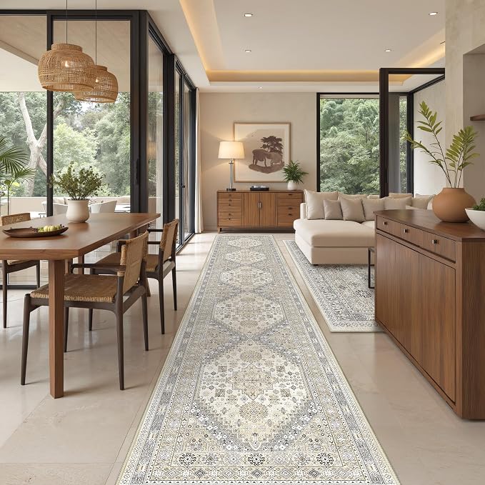 Washable Runner Rug 2.5x16, Non-Slip Long Kitchen Rugs, Soft Hallway Runner - Image 5