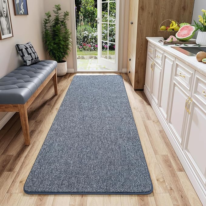 2x6 Runner Rug for Hallway, Long Runner Rugs Non Slip, Non Slip Backing Runners by AROGANAREARUG