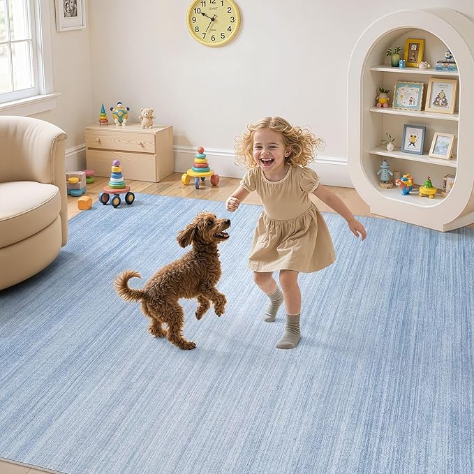 UERMEI 8x10 Washable Area Rug - Image 5