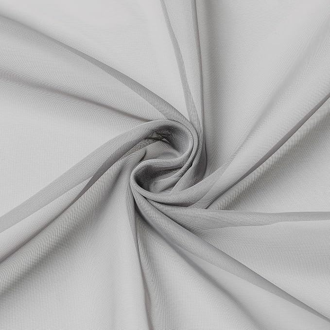Chyhomenyc Cream Sheer Curtains 84 Inches Long 2 Panels, Light Filtering Cream - Image 9