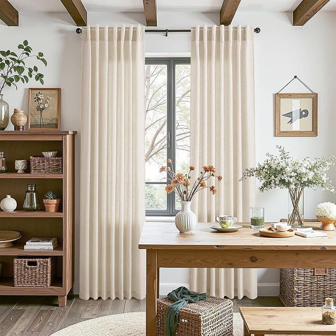 Modern Farmhouse Decor Curtains 96 Inches Long - Image 8