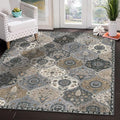 Lahome Moroccan Machine Washable Rugs, 4x6 Area Rug by Lahome