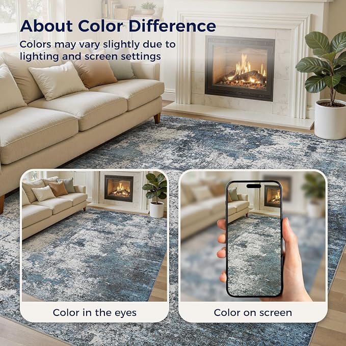 DMOYEST Area Rug Living Room Rugs - Image 8