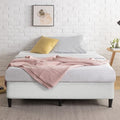 ZINUS Keenan Metal Mattress Foundation, Standing Box Spring, Headboard Brackets Included, Easy Assembly, King