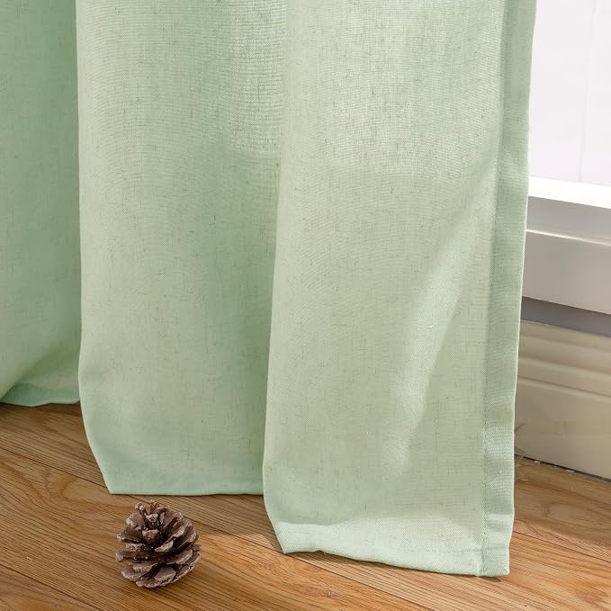 YoungsTex Linen Curtains 84 Inch Length - Image 9