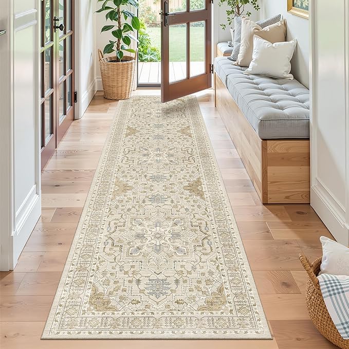 Madane Hallway Runner Rug 2x8 Washable Kitchen Rugs Non-Slip, Soft Ultra-Thin - Image 3