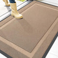 OLANLY Front Door Mat Outside 47x32, All-Season Heavy-Duty Rubber Doormat | by OLANLY
