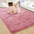8x10 Extra Large Blush Fluffy Soft Area Rug Non-Slip by ModernHomeDecor