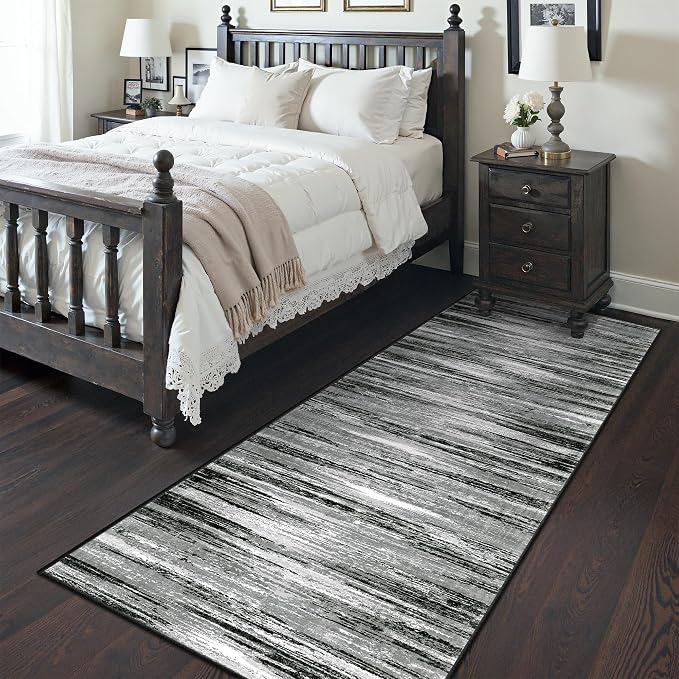 2'6 x 8' Runner Rug Non Slip, Washable Kitchen Rugs, Nursery Room, Soft Runner - Image 5