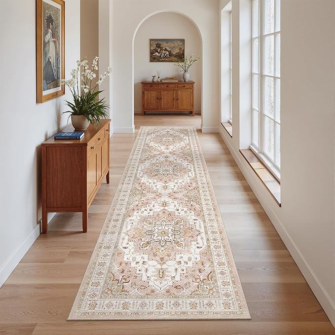 Madane Hallway Runner Rug 2x8 Washable Kitchen Rugs Non-Slip, Soft Ultra-Thin by Madane