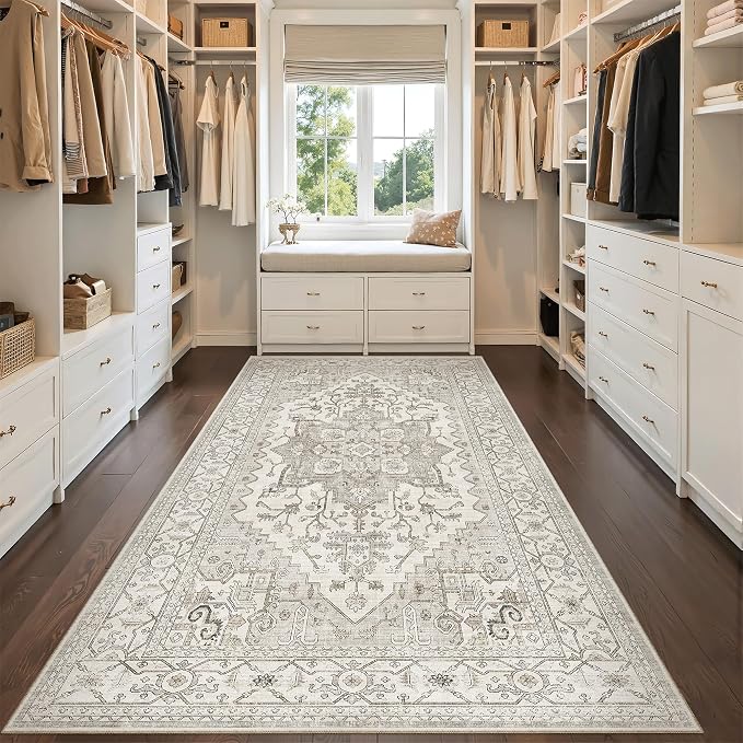 Madane 4x8 Wide Hallway Runner Rug Washable - Image 4