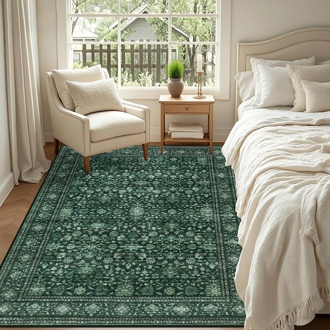4x6 Area Rugs Living Room: Washable Rug - Image 3