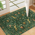 DUKINO 2x3 Entryway Rug, Washable Door Mat Animal Rug by DUKINO
