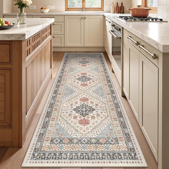 Kitchen Runner Rug Non Slip Washable Rugs 2.5x8, Carpet Runner - Image 3