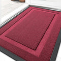 OLANLY Front Door Mat Outside 33x21, All-Season Heavy-Duty Rubber Doormat | by OLANLY